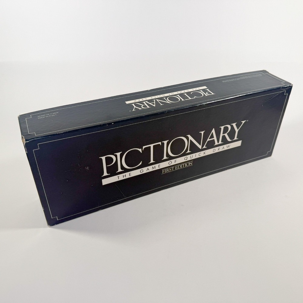 VTG 1985 Pictionary Board Game Complete 500 Cards 1st Edition Western Publishing